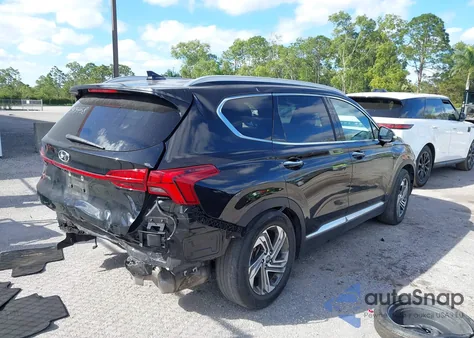 2021 Hyundai Santa Fe Sel from USA, damaged, VIN 5NMS64AJ1MH343458